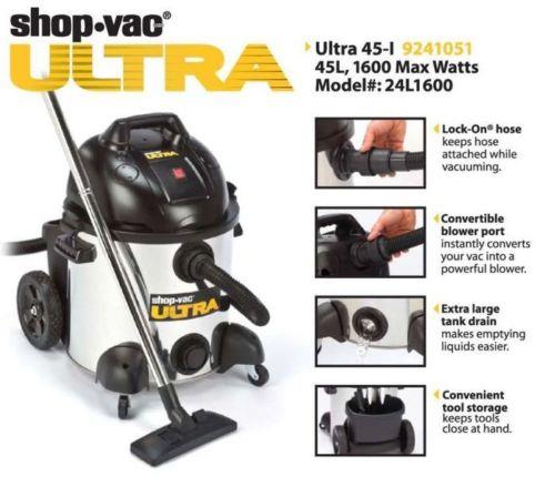 SHOP VAC ULTRA 45L