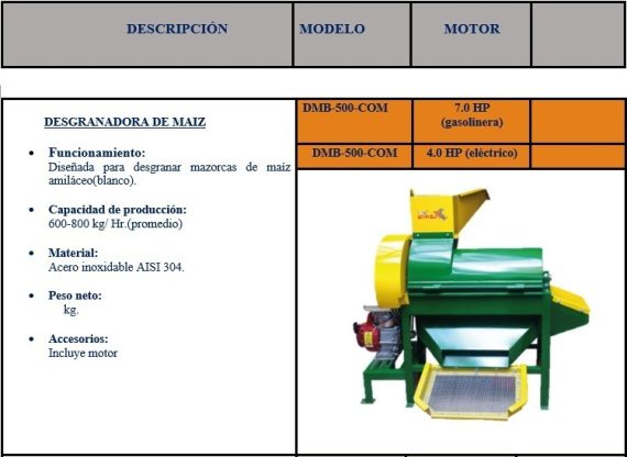 PERUMINOX  DMB-500-COM