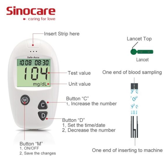 SINOCARE SAFE-ACCU