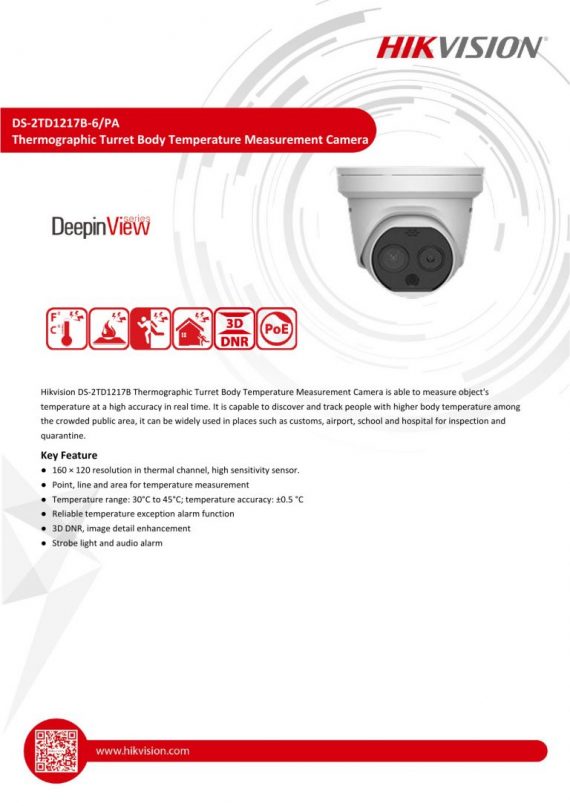 HIKVISION DS-2TD1217B-6/PA