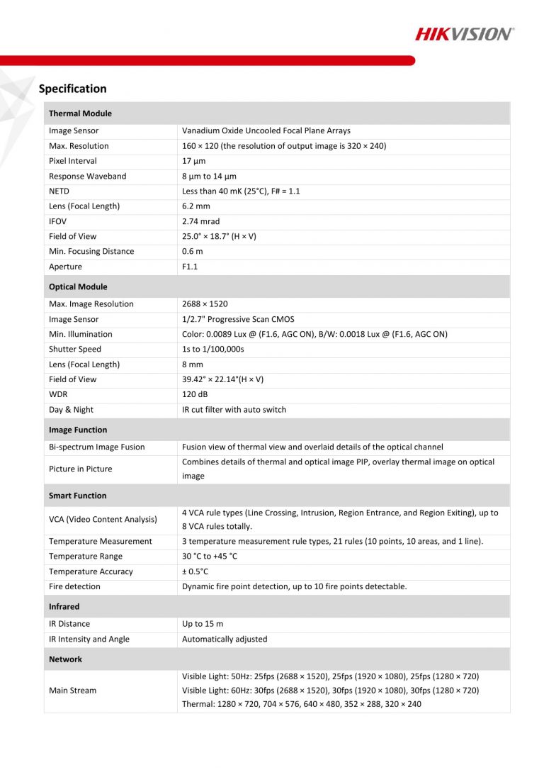 HIKVISION DS-2TD1217B-6/PA