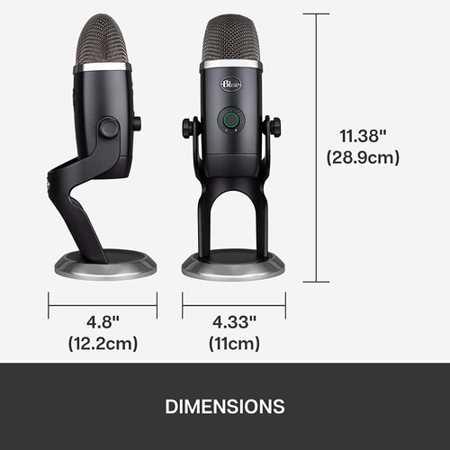 LOGITECH G Microfono Blue Yeti X Usb 