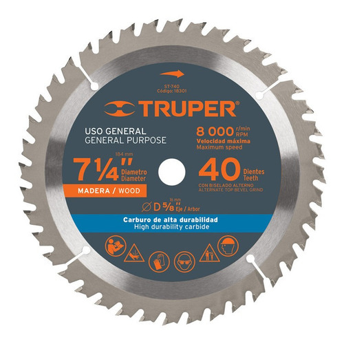 TRUPER SIERRA 7-1/4″