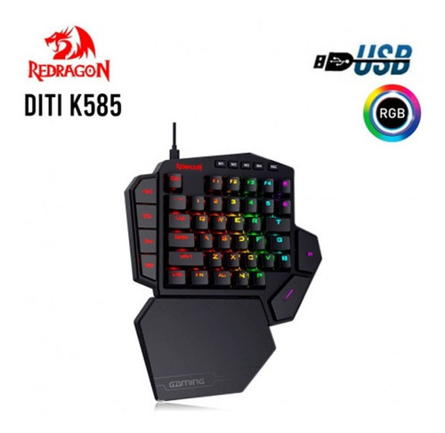 REDRAGON Teclado Mecanico Gamer Redragon Diti K585 