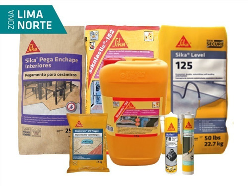 SIKA Combo Renovación de baños y cocinas con cerámicos