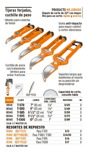 TRUPER CUTTER 6"