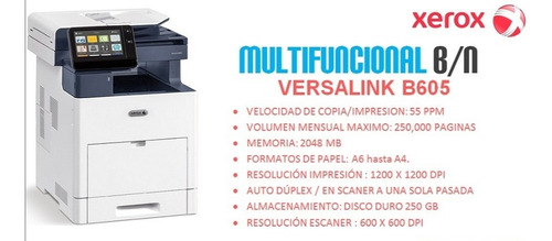 XEROX Versalink B605