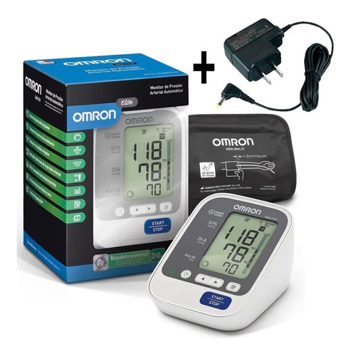 Omron Elite Hem7130+con Cargador Corriente Tensiometro Brazo Omron Elite Hem7130+con Cargador Corriente 28