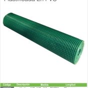 C&A MALLA CUA PLAST 1/2 X1/2 X0.9mx30mx6.6kg Bwg23