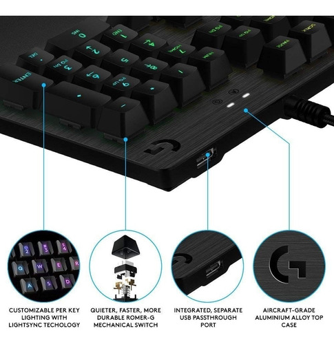 LOGITECH G Teclado Mecanico Logitech G513 
