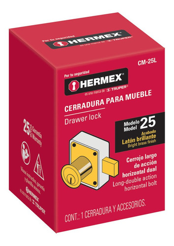 TRUPER CERRADURA 36 mm TRUPER CERRADURA 36 mm