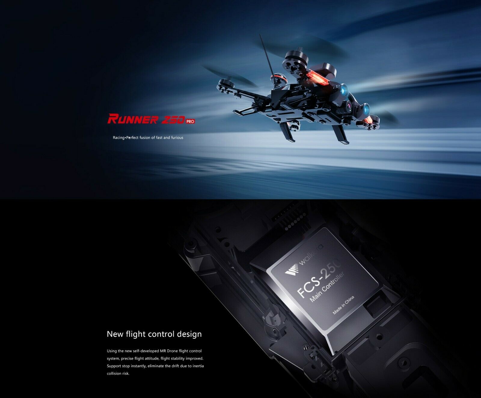 WALKERA RUNNER 250 GPS - 1080P