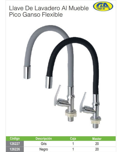 Llave lavadero flexible deals