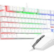 REDRAGON Redragon KUMARA WHITE K552 SP + Logitech Logitech G203 White
